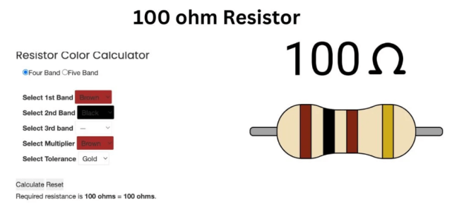100 Ohm Resistors